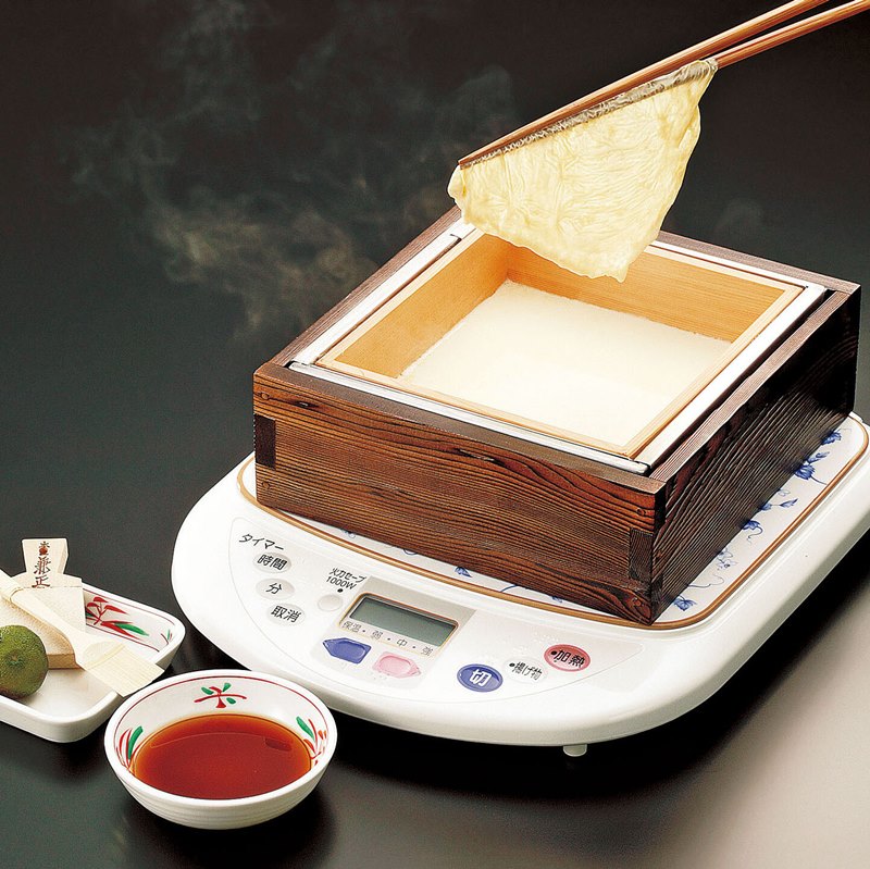 電調焼杉枠湯葉鍋2〜4人用(UB-104型)