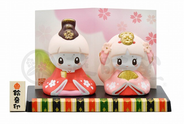 ★ひな祭り★「置物とインテリア」雛人形【錦彩 夢さくら鈴音雛】
