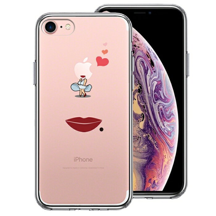 乐天商城 - 単品 iPhone7 側面ソフト 背面ハード ハイブリッド クリア ケース セクシー女優 送料無料