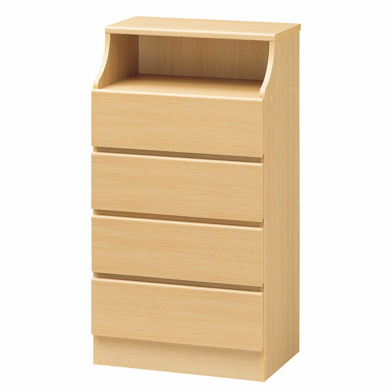 チェスト 4段 幅60cm 小物収納 衣装収納 テレビ台 TV台 引き出し 収納付き 木製 チェスカ ...
