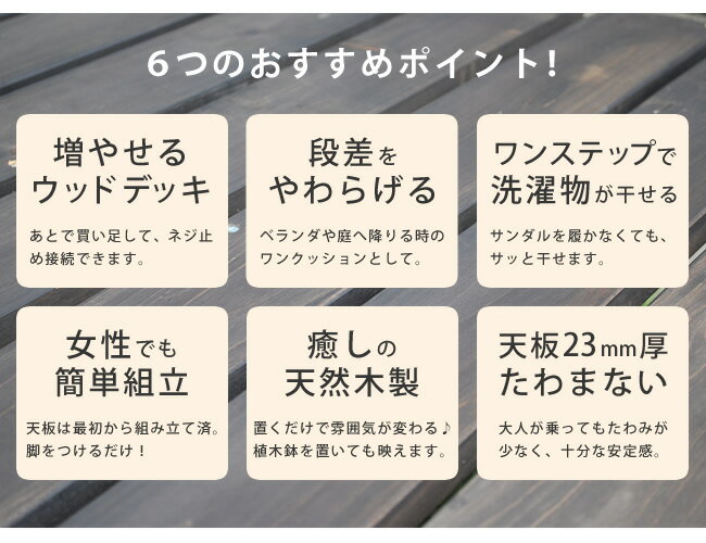 送料無料 ウッドデッキ 90×90 2個組 ステップ付 ユニットウッドデッキ アルモニー 簡単 縁台 縁側 ベンチ 踏み台 階段 本格的 DIY 木製 天然木 庭 ベランダ おしゃれ 小型 北欧 ガーデン 屋外 家具 エクステリア ダークブラウン