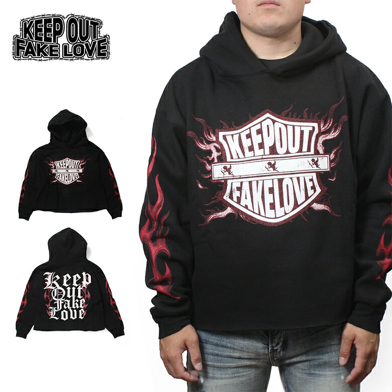 メーカー希望小売価格はメーカーカタログに基づいて掲載しています (商品カタログはコチラ) 商品名 SMOKED CROPPED FLEECE HOODIE ブランド KEEP OUT FAKE LOVE / キープアウトフェイクラブ サイズ...