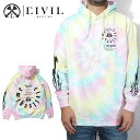 【40 OFF】 CIVIL REGIME シヴィル レジーム プルオーバー パーカー プルパーカー HAUS OF CHAOS HOODIE タイダイ スウェット パーカー トレーナー スウェットパーカー フード ロゴ メンズ 海外ブランド インポート メンズ ヒップホップ B系 ストリート 人気 ブランド