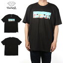 DIAMOND SUPPLY.CO Diamond Ape All Gang Ape Tee Black NFT ロゴ 海外ブランド インポート メンズ ヒップホップ B系 ストリート 人気 ブランド 半袖 プリント Tシャツ 半袖Tシャツ 半そで ロゴ メンズ 海外ブランド 個性的 インポート