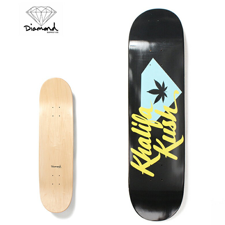 DIAMOND SUPPLY.CO Khalifa Kush Diamond Deck スケートボード スケボー スケートデッキ スケーター メンズ レディース B系 ストリート..