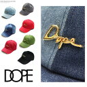 【40 OFF】 DOPE ドープ キャップ 帽子 6パネル ローキャップ ロウ シンプル 刺繍 定番 ゴールド プレート 黒 ブラック ロゴ メンズ レディース B系 ストリート系 ファッション 服 おしゃれ かっこいい 人気 ブランド 24K SCRIPT CAP dope couture