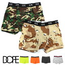 【40 OFF】 DOPE ドープ 下着 インナー ボクサーパンツ CLASSIC LOGO BOXER BRIEFS ブリーフ シンプル ロゴ 定番 ブラック 蛍光 イエロー オレンジ グレー カモ 迷彩 ロゴ メンズ B系 ストリート系 ファッション 服 おしゃれ かっこいい 人気 ブランド dope couture