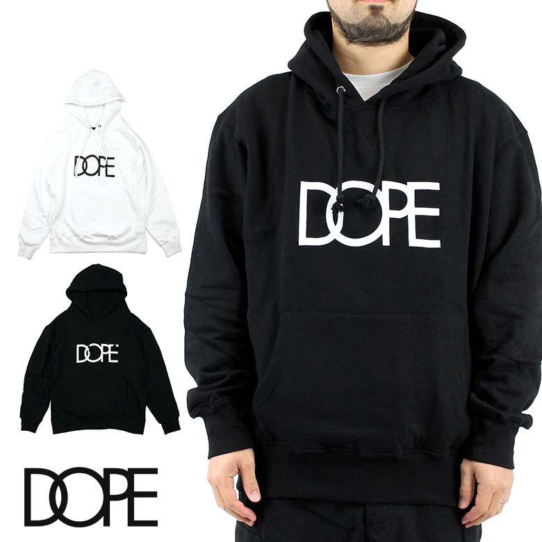 【40%OFF】 DOPE ドープ Classic Logo Hoodie スウェット パーカー プルオーバーパーカー フード 裏起毛 メンズ ブラック ロゴ プリント シンプル B系 ストリート系 大きいサイズ XXL 2XL 3L ファッション 服 おしゃれ かっこいい 人気 ブランド