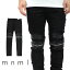 mnml ߥ˥ޥ X186 STRETCH DENIM BLACK/BLACK å ᡼ ᡼ ǥ˥ѥ ǥ˥ ˡ ˡ ȥå    ǥ˥ ݡ ֥ ȥ꡼ եå