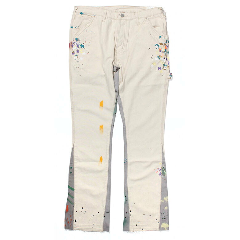 【60%OFF】 mnml ミニマル B260 FLARE WORK DENIM フレア フレアパンツ フレアデニム ブーツカット パンツ デニム バギー ルーズフィット ストレッチ ジーンズ メンズ タイト デニム インポート ブランド ストリート ファッション