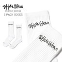 商品名 LOGO CREW SOCKS (2 PAIRS PACK) ブランド SHAKA WEAR サイズ FREE (約26cm - 30cm) カラー WHITE 素材 USAコットン80% ポリエステル10% スパンデックス10% 商品説明 LAブランドSHAKA WEARから春夏にピッタリなクルー丈ソックス2足入りが登場！ ブランドロゴがプリントされたシンプルなワンポイントデザインで生地感もしっかりしており、伸縮性もあるアイテムです！【SHAKA WEAR】 2004年設立、LAのリアルなストリートスタイルをルーツとし、立ち上げ当初からの人気品番ヘビーウエイトTシャツを始め、シャツ、パンツ、アウター、小物に至るまで、シンプルかつリーズナブルなアパレルをトータルに展開。 スケーターやラッパーの間で質の高いヘビーウエイトボディが話題となり、世界中に人気が拡散中。 まだ日本では取り扱っているショップも少なく、これから要注目のブランド。 ブランド SHAKA WEAR 商品名 LOGO CREW SOCKS (2 PAIRS PACK) サイズ FREE (約26cm - 30cm) カラー WHITE 素材 USAコットン80% ポリエステル10% スパンデックス10% 商品説明 LAブランドSHAKA WEARから春夏にピッタリなクルー丈ソックス2足入りが登場！ ブランドロゴがプリントされたシンプルなワンポイントデザインで生地感もしっかりしており、伸縮性もあるアイテムです！