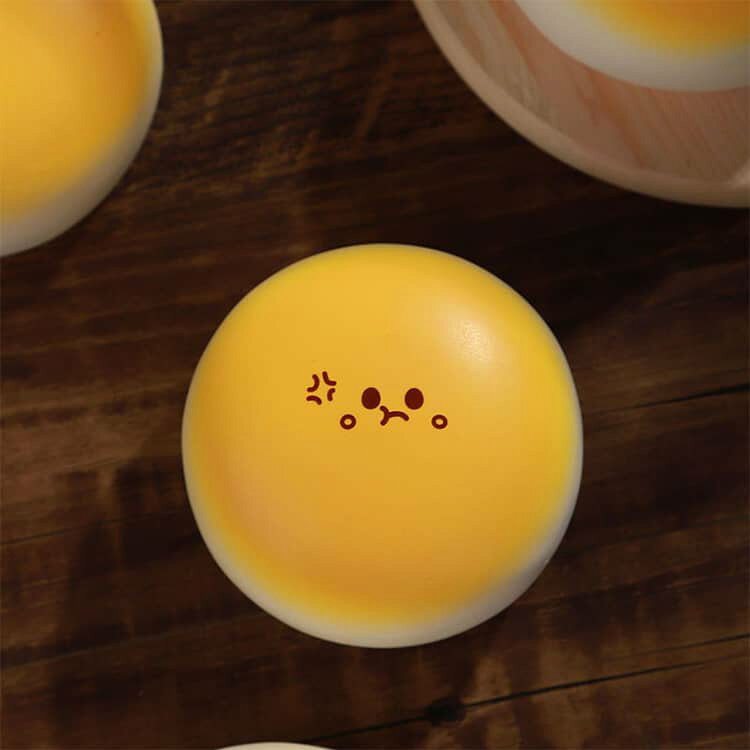 スクイーズ 4点セット 低反発 大福 パン ぷにぷに ふわふわ おもちゃ 肉球 感触 プ...