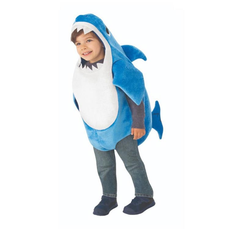 子供 女の子 サメ服 コスプレ コスチューム ハロウィン フカ服 男の子 コス 着ぐるみ 衣装 コスチューム 動物 ハロウィン ハロウィンコスプレ 帽子 男女共用 仮装 衣装 万聖節 ハロウィンコスチューム Halloween 学園祭 文化祭 発表会 コスプレ衣装 パーティー 3