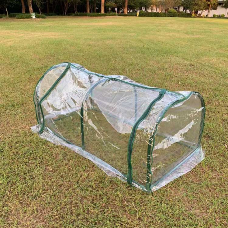 家庭用 コンパクト 横長タイプ ベランダ 専用ビニールカバー付き ビニールハウス ...