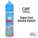 Cloudy O Funky Super Cool GUAVA PEACH 60ml クラウディー オー ファンキー グアバ ピーチ 電子タバコ タール ニコチ...