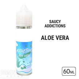 SAUCY ADDICTIONS ALOE VERA 60ml サウシー アロエベラ アロエ 白ブドウ メンソール マスカット ミント フルーツ 電子タバコ タール ニコチン0 VAPE ベイプ リキッド クリックポスト 送料無料