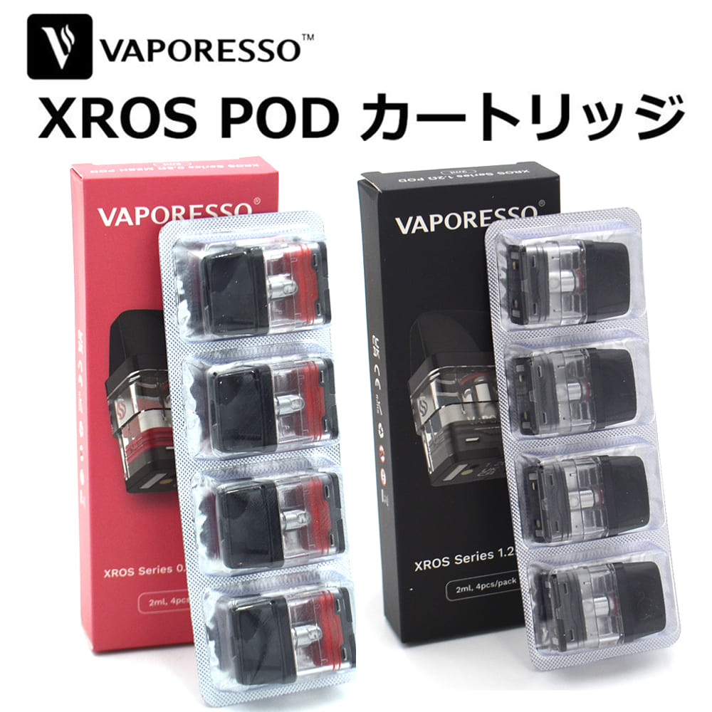 Vaporesso XROS XROS2 XROS MINI Pod Cartridge 2ml 4 POD FC|b\ xCpb\ NX NX2 NX~j |bh J[gbW dq^oR VAPE xCv [ 