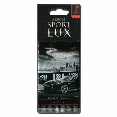 楽天コモンウェルス楽天市場店エアーフレッシュナー / SPORT LUX /ゴールド【メール便対応】