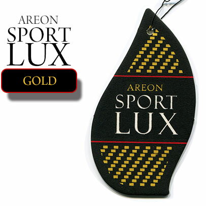エアーフレッシュナー / SPORT LUX /ゴールド【メール便対応】 2