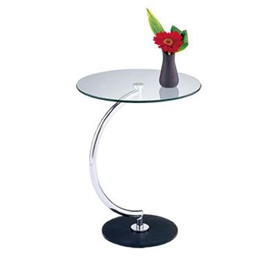 BRASS ブラス サイドテーブル(クリアガラ...の紹介画像2