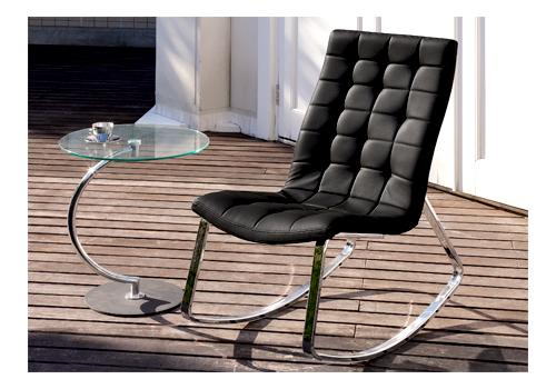 BRASS ブラス サイドテーブル(クリアガラ...の紹介画像3