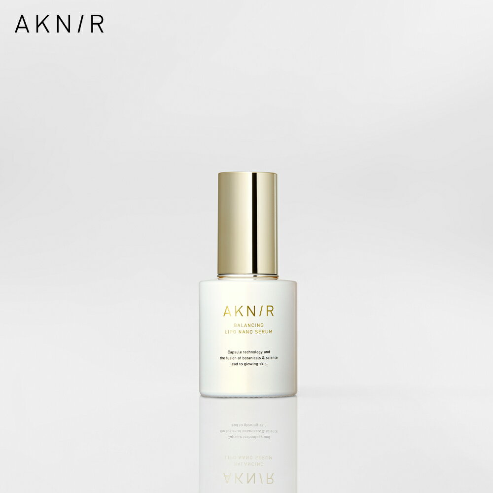 【10%OFF】AKNIR（アクニー）公式【梨花開発】バランシングリポナノセラム スキンケア エイジングケア 美容液 セラム 導入美容液 ブースター 保湿 毛穴ケア 浸透 敏感肌 乾燥肌 低刺激 無添加 天然由来成分 人気 おすすめ ギフト プレゼント 女性 コスメ