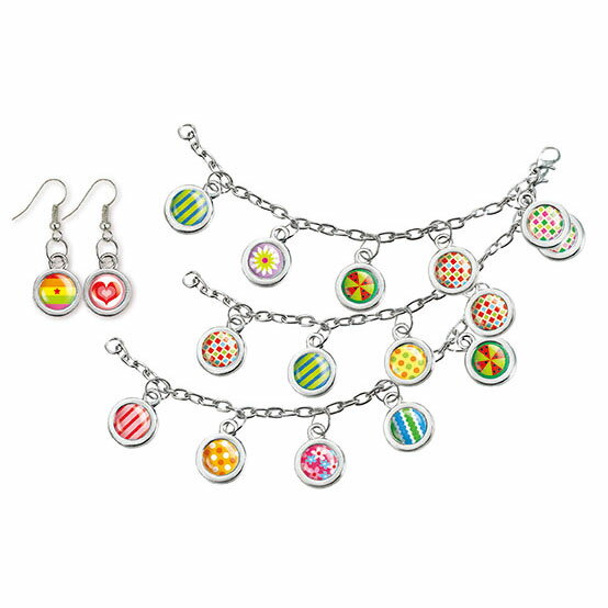 メール便OK 知育玩具 4M ファンシー・チャーム クラフト お誕生日 5歳：女 STEAM STEM おうち時間 小学生 工作 キット 夏休み 2