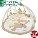 ドイツ fehn(フェーン)社 ベビーマット・テディ お昼寝マット くま テディベア 動物 プレイマット 布おもちゃ 出産祝 ベビー玩具 おうち時間 子供