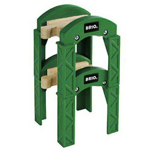 木のおもちゃ ブリオ/BRIO 木製レール アクセサリ 積み上げサポート FSC認証 おうち時間 子供 入園 3