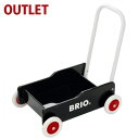 アウトレット品 期間限定 知育玩具 ブリオ/BRIO 歩行器 手押し車（黒） お誕生日 1歳：男 FSC認証 おうち時間 子供