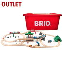 【未使用】【中古】BRIO ( ブリオ ) WORLD メトロレールウェイセット [全20ピース] 対象年齢 3歳~ ( 電車 おもちゃ 木製 レール ) 33513