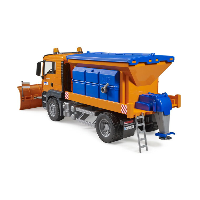 Bruder ブルーダー 正規輸入品 ドイツ MAN TGS 除雪車 03785 1/16 ミニカー はたらくくるま ごっこ遊び おうち時間 外遊び 子供
