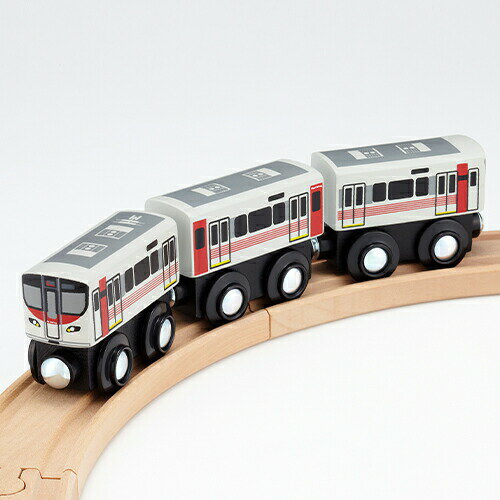 ＼ぐんまちゃんとセットで送料無料／LPメール便OK 木製レール JR西日本 ポポンデッタ mokuTRAIN モクトレイン 227系 レッドウィング【031】 3歳以上 おうち時間 子供