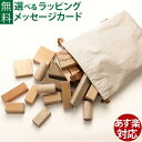 積み木 出産祝い 木のおもちゃ オークヴィレッジ 白木 無塗装 寄木の積木(袋入り) お誕生日 1歳 男 女 日本製 おうち時間 子供