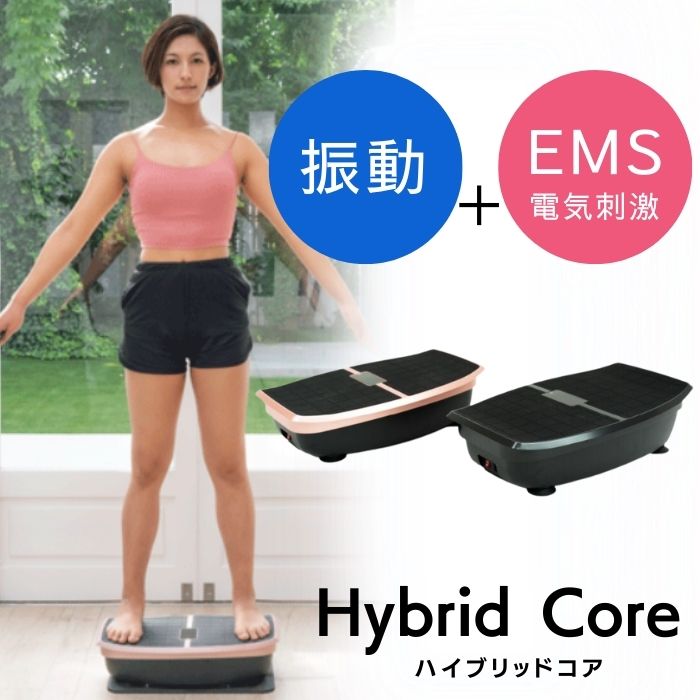 ハイブリッドコア Hybrid Core EMS 振動ボード EMS 体幹トレーニング 乗るだけ エクササイズ 振動マシン トランポリン ぶるぶるマシン 廣田遥 ダイエット 筋トレ