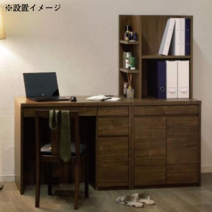 キャビネット サイドボード テレビ台 幅60cm 60CAB メリル 収納棚 開き扉 引き出し スライド式 スライドテーブル付 プリンター収納 便利 リビング収納 寝室 MERRILL 腰窓 下 テレビボード 大川家具 シンプル モダン サンキ [2]