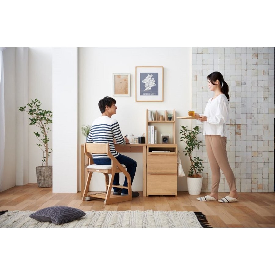 【購入者特典付き】コイズミ ファリス FLC-397 MOIV FLC-398 MOGY FLC-399 WOIV FLC-400 WOGY 学習椅子 KOIZUMI コーディネートチェア Faliss 学習チェア キャスター付き 高さ調節 座面スライド コロピタキャスター 木製 スノコトレー