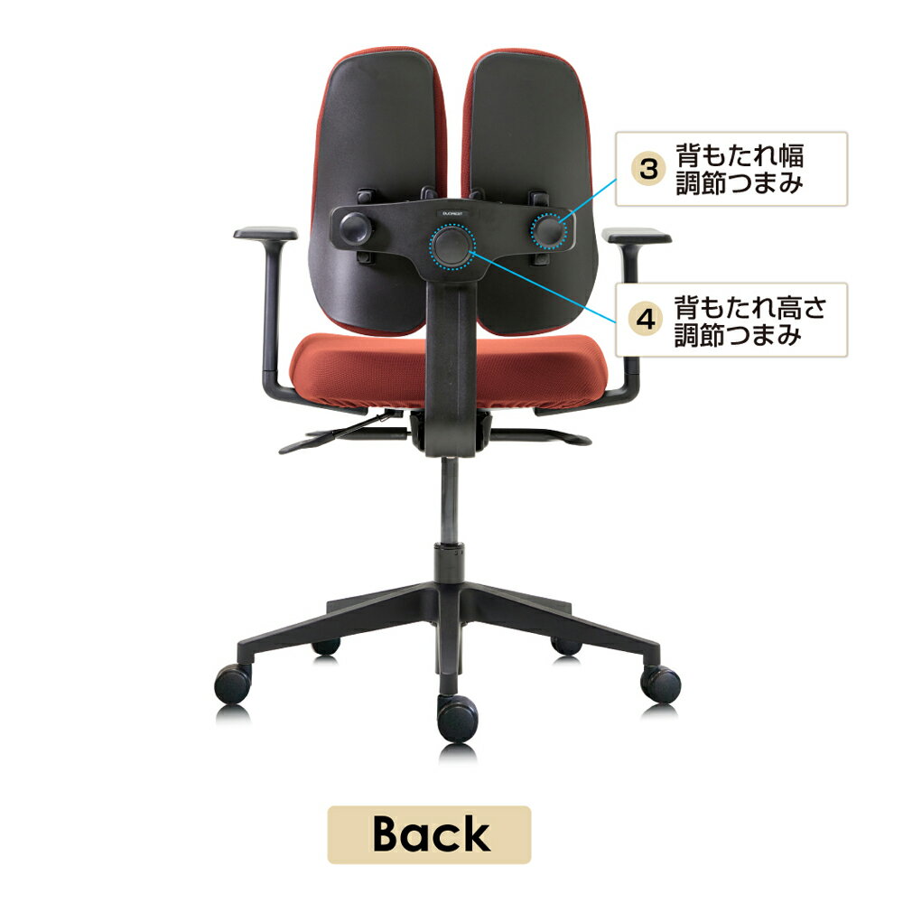 デュオレスト デュオレストチェア DUOREST NEXT2 オフィチェア ワークチェア デスクチェア パソコンチェア ゲーミング 学習イス 疲労軽減 快適 分割背もたれ ガス圧 ロッキング 肘付き 腰痛予防 ヘルニア 背中の痛み 腰痛持ち