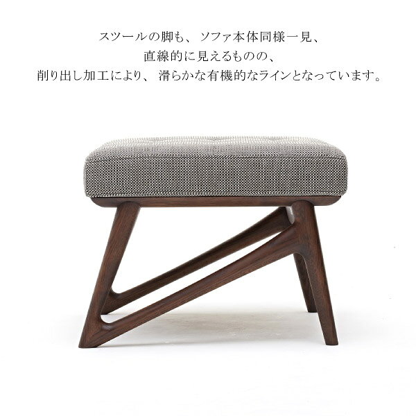カリモク カリモク家具 WB50 WB5006 E K H Y Q A R P L T N C J ESTEEM スツール 幅55cm オーク ウォールナット 本革 布 日本製 国産 木製 天然木 正規品 karimoku リビング ソファ オットマン 1人掛け 腰掛け 足置き モダン ブランド [3]