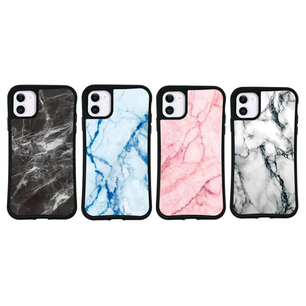 乐天商城 - ＼6月限定エントリーでP10倍／【人気】iPhoneケース ケースオクロック iPhone 11 ケース WAYLLY-MK 大理石 ブラック 大理石ブルー 大理石 ピンク 大理石 ホワイト 耐衝撃 抗菌 Apple アップル アイフォン アイホン スマホカバー スマホケース スマホ保護 人気