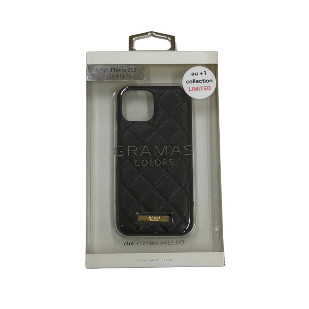 Rakuten - ＼5月限定エントリーでP10倍／iPhone13Pro GRAMAS（グラマス カラーズ） COLORS QUlLT Shell Case/Black　外装箱に焼けあり