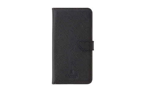 Rakuten - ＼5月限定エントリーでP10倍／iPhone 13 Pro Max用 LANVIN COLLECTION ブックタイプケース／Black アイホン スマホケース スマホカバー 手帳タイプ ランバン 高見え 黒 R21C102K