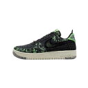 NIKE AIR FORCE 1 LOW CRATER FLYKNIT BLACK VOLT ナイキ エアフォース1 ロー クレーター フライニット ブラック ボルト DM0590-002