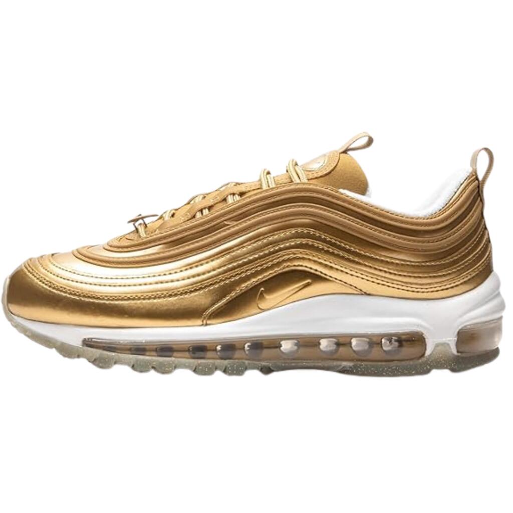 ＼2月限定エントリーでP10倍／NIKE ナイキ メンズ レディース エアマックス 97 ゴールド NIKE Air Max 97 "Metallic Gold" 金 CJ0625-700 スニーカー シューズ 靴 カジュアル シンプル ユニセックス 人気 ファッション 2025 海外ブランド