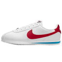 NIKE ナイキ キッズ コルテッツ GS 白 青 赤 NIKE KIDS CORTEZ GS "WHITE/VARSITY RED/VARSITY BLUE" DM0950-115 スニーカー 厚底 メンズ レディース 白 青 赤 22.5