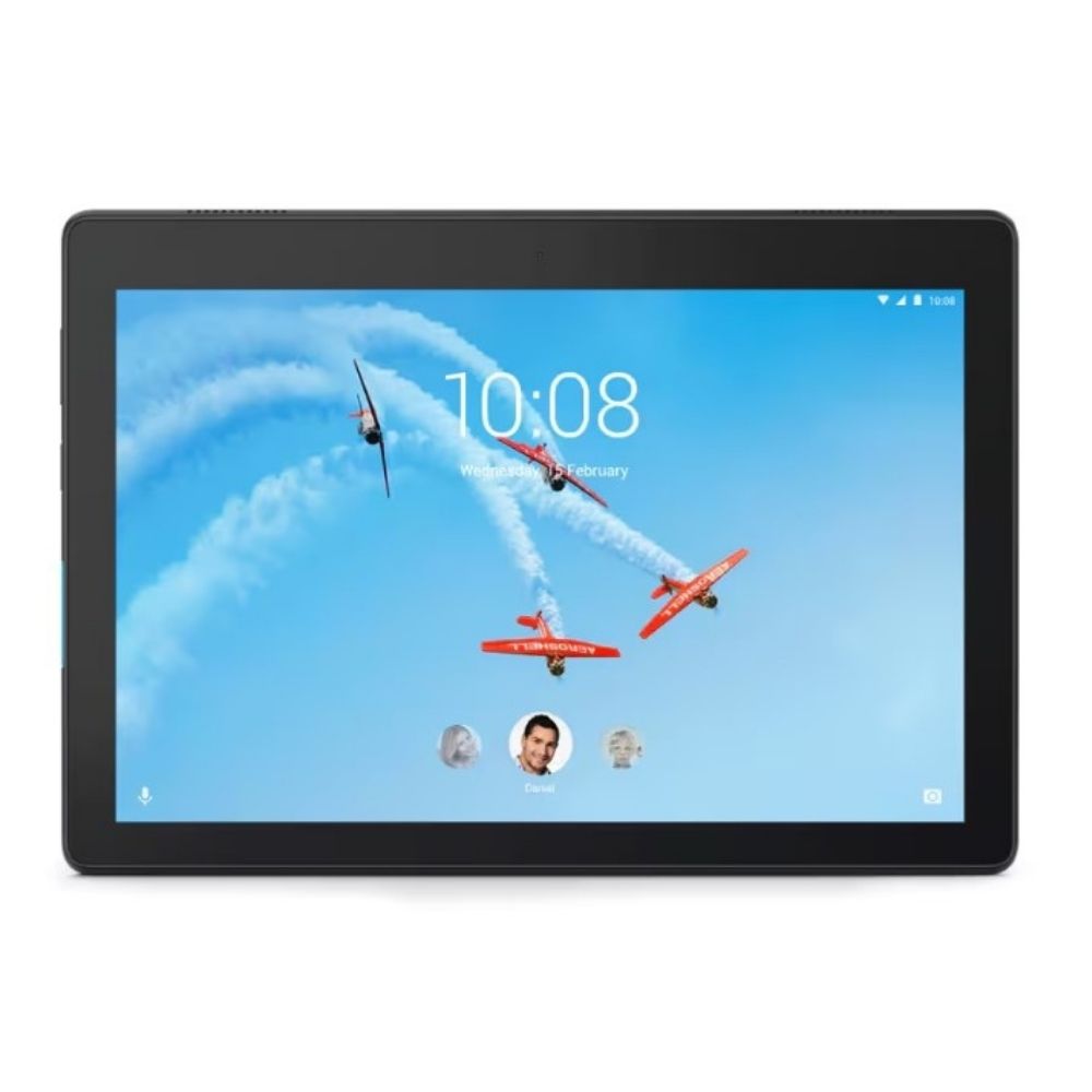 コモノットの【中古】 Lenovo Tab E10 ZA470071JP ランクA ブラック Black 黒 レノボ タブレット PC 10.1インチ ステレオスピーカー Android アンドロイド 高解像度 軽量 高精細 ブルーライトカット キッズモード 高視野角 ドルビーアトモス搭載 IPSパネル マルチメディアタブレット｜アングル3
