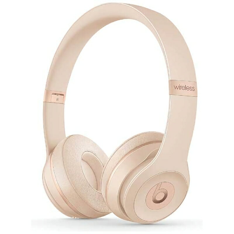 【スーパーSALE クーポン10％OFF】Beats by Dr.Dre Beats solo 3 Wireless ワイヤレスヘッドホン マットゴールド MR3Y2PA/A ビーツ バイ ドクター ドレ 高品質 Bluetooth ヘッドホン 連続再生 40時間 ワイヤレス Satin Gold マイク内臓 人気 Apple iPhone アイフォン