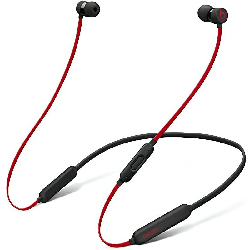 【ポイント20倍】Beats by Dr.Dre ワイヤレスイヤホン BeatsX MRQA2PA/A ブラック×レッド ネックバンド型 ビーツ バイ ドクタードレ PAC キャリーケース付き マイク内臓 最大8時間持続 ノイズアイソレーション Bluetooth Lightning iPhone Apple 人気 シンプル コンパクト