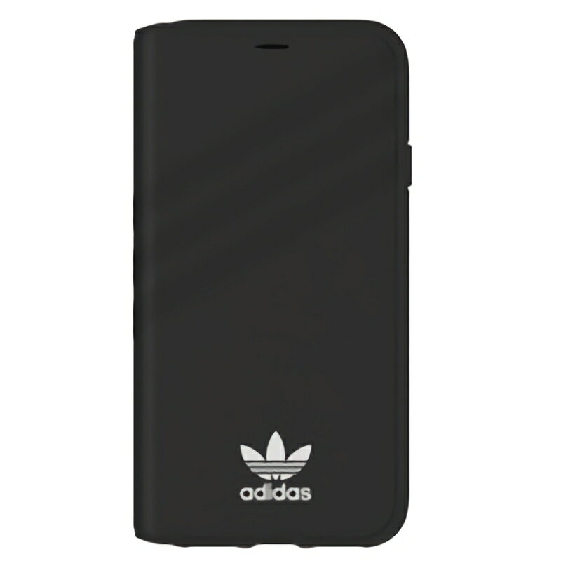 アディダス スマホケース メンズ 【P5倍】adidas iPhone X XS Black White ブラック ホワイト スマホケース 手帳型 スポーツ Originals Booklet case 10 Apple アップル アディダス アイフォン 黒 白 スマホカバー ブックタイプ ブランド