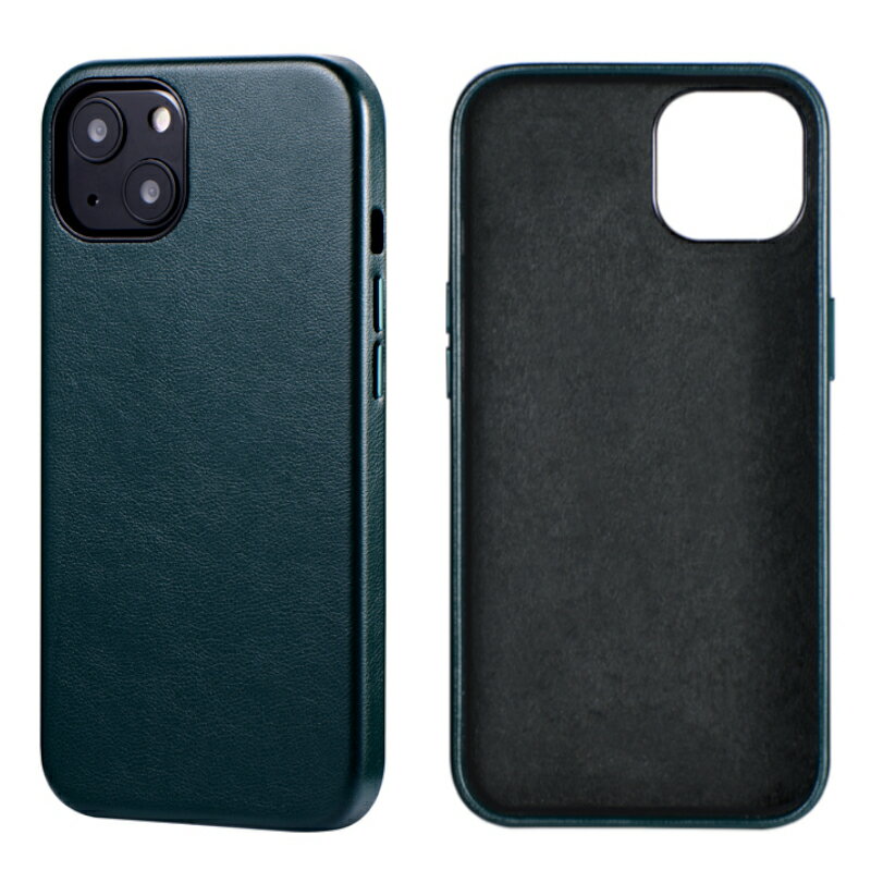 Rakuten - ＼5月限定エントリーでP10倍／【人気】iPhone 13 PUレザー シェルケース Vahane ボトルグリーン LP-IM21SMLGR ヴァハネ LEPLUS ケース カバー シェルカバー レザー フィット 精密設計